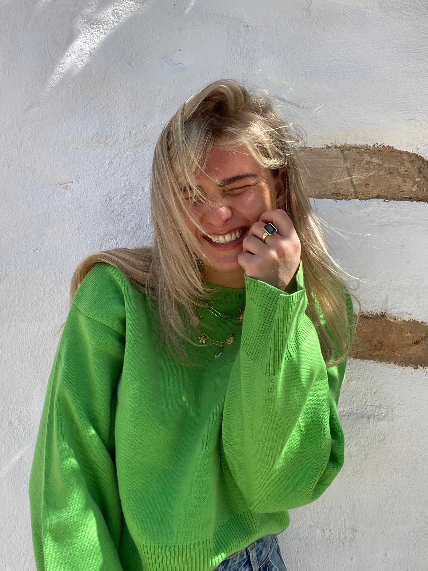 Green sweater - Bonbini