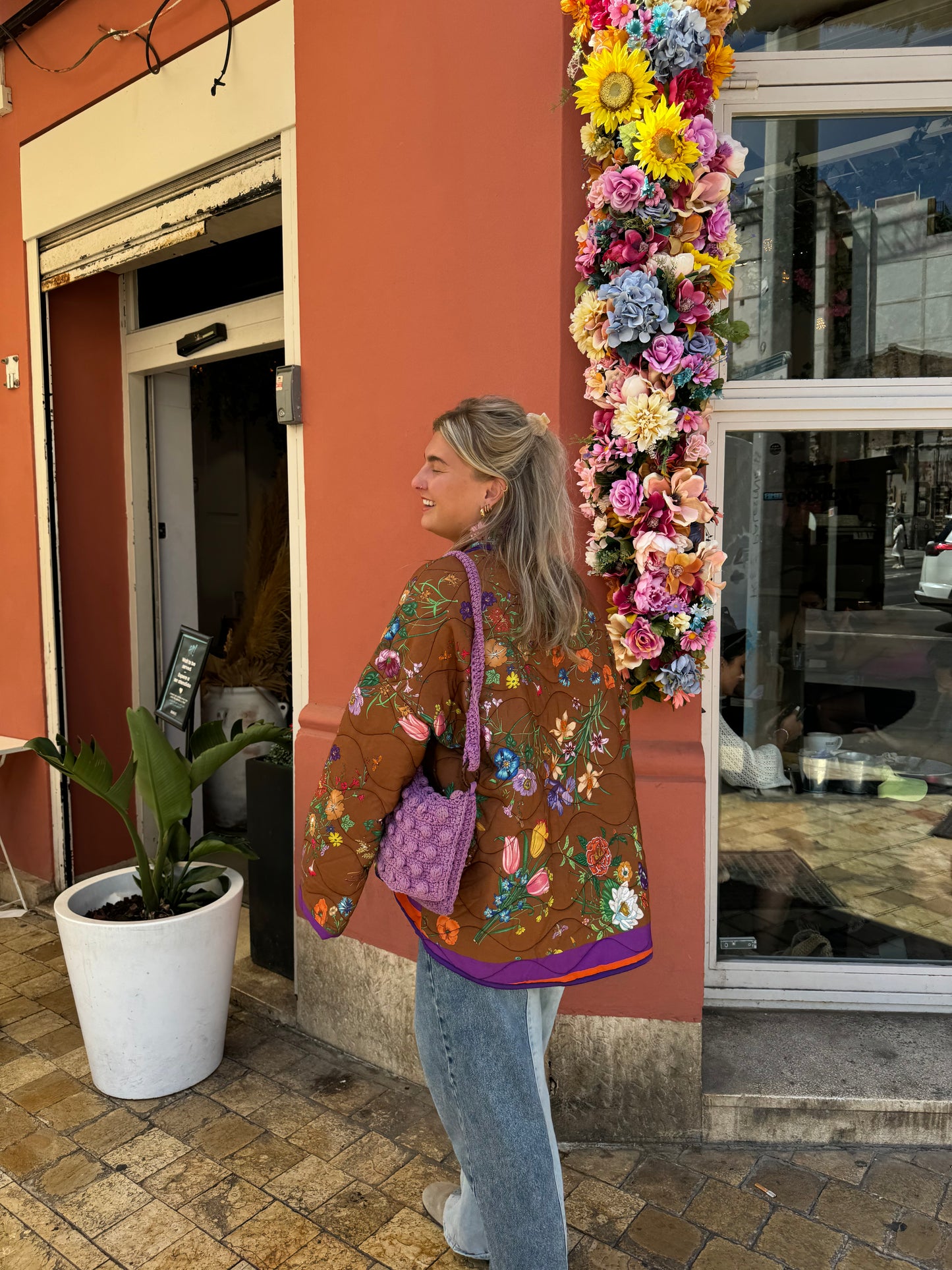 Flower cardigan Jazzlin