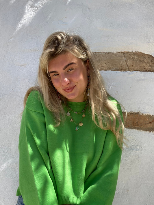 Green sweater - Bonbini