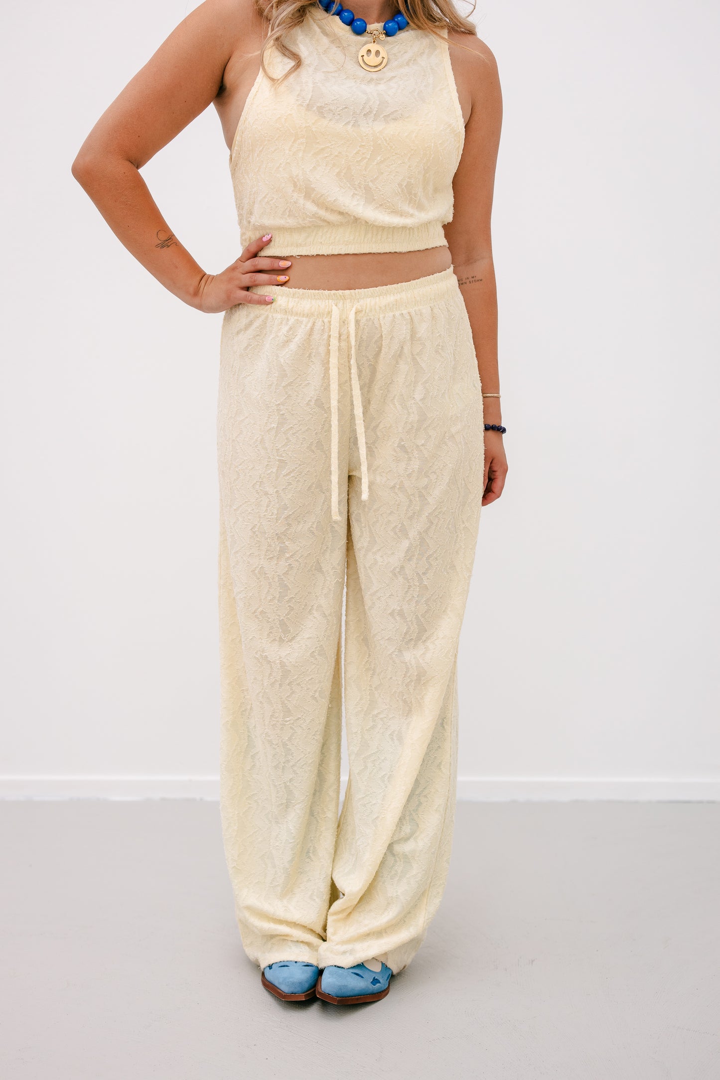 Lemon Bliss Soft Trousers
